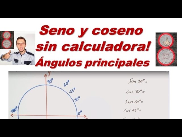 Tareas Del Hogar Esfuerzo Llenar Como Sacar Seno Coseno Y Tangente Sin 