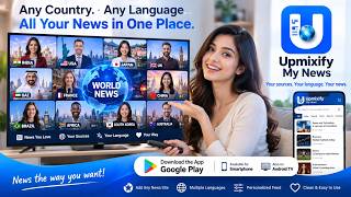 Any Country, Any Language — All Your News in One Place | Upmixify My News screenshot 1