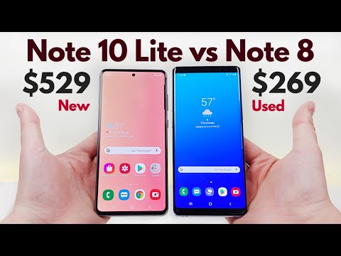 Samsung Galaxy Note 10 Lite vs Samsung Galaxy Note 8 (Used) - Who Will Win?