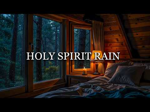 Soft Christian Instrumental Worship with Rain for Deep Sleep, Quiet Prayer & Calm Devotion