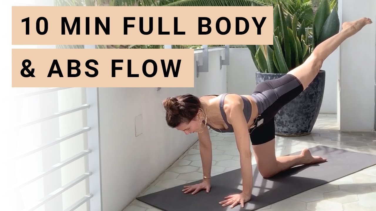 Full Body Workout & Ab Flow | Melissa Wood Health - YouTube