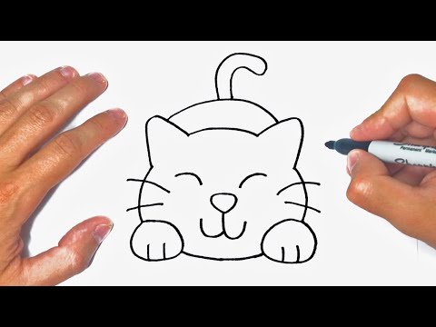 How to draw a Cat Step by Step | Cat Drawing Lesson