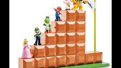 Amiibo end level display.