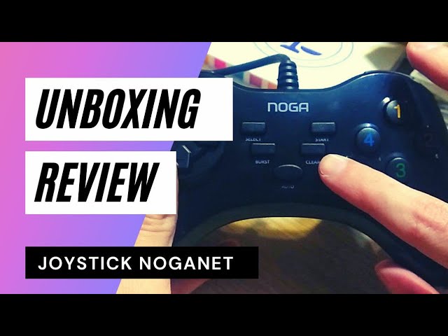 Joystick Pc Gamepad Usb Noga Ng-2103 Computadora Notebook