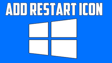 How To Add Restart Icon on Windows 10 Desktop