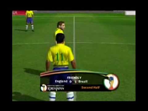 Fifa Worldcup 02 Ps2 England Vs Brasil Youtube