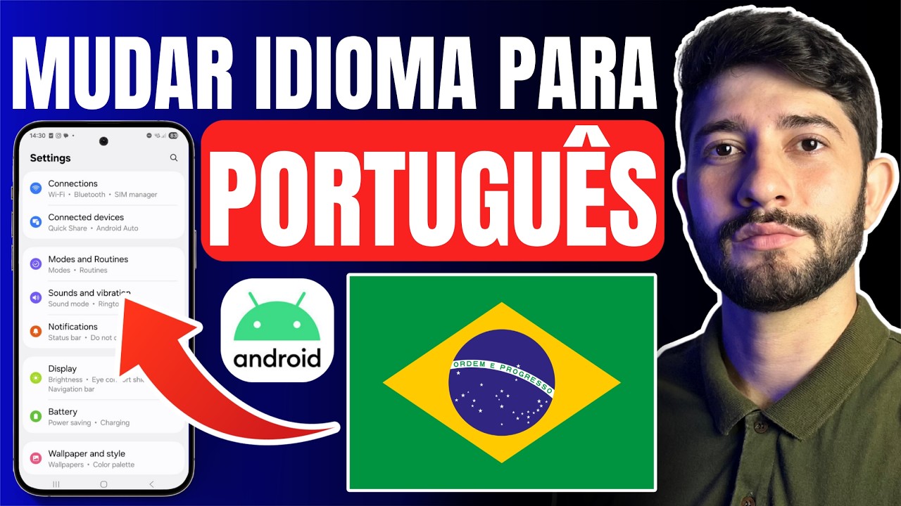 Como Mudar Idioma do Celular Android para Português! Rápido e Fácil ...