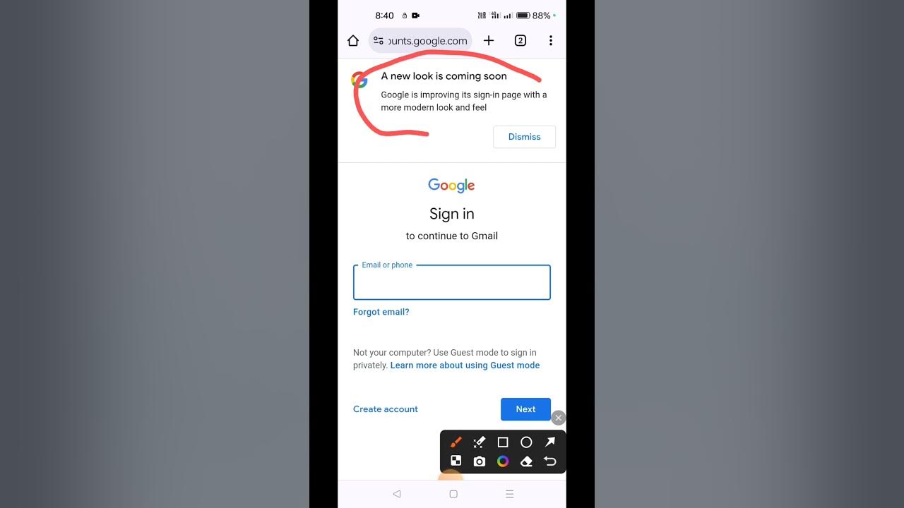 Gmail new look is coming soon Google is improving its sign in page
