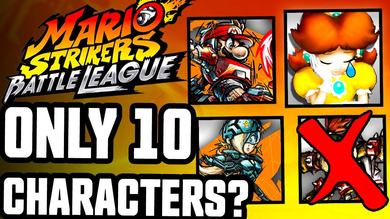 Only 10 Characters... WHAT?! | Mario Strikers: Battle League
