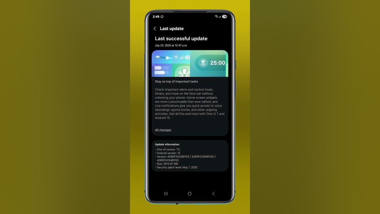 INSANE One UI 7 Update on Samsung A06! (Android 15 Exclusive) INSANE One UI 7 Update on Samsung A06! (Android 15 Exclusive)