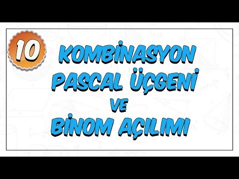 10. Sınıf Matematik | Kombinasyon, Pascal Üçgeni ve Binom Açılımı