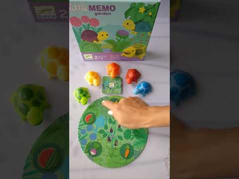 Little Memo GARDEN - juego de memoria para 2-4 jugadores video