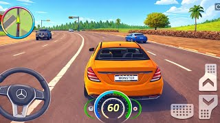 قيادة سيارة أجرة الوحش البرتقالي للأطفال | لعبة سيارات للأطفال | طريقة اللعب على أندرويد screenshot 1