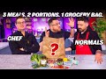 Chef vs Normals: GROCERY SHOP CHALLENGE | Sorted Food