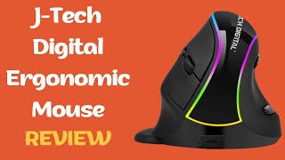 Ergonomic Excellence: J-Tech Digital Wireless Ergonomic Mouse Review