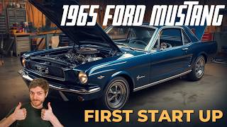 CLASSIC MUSTANG REBORN! - 302 5.0 SWAP AND FIRST START UP!