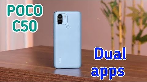 How To Enable Dual App In Poco C50, Create Dual App In Poco C50, How To Enable Clone App In