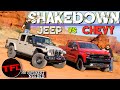 We Built an Overland Jeep Truck: Does it Kill a Trail Boss Silverado in Moab?