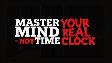 Stop Managing Time – Start Managing Your Mind (Book Summary) 2026