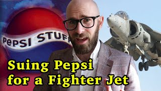 Pepsi Tried to Give Away a Harrier Jump Jet... It DID NOT Go Well.