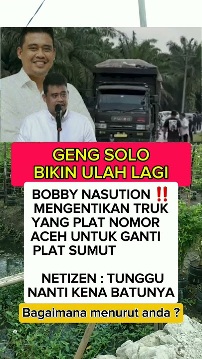 📢 BOBBY BIKIN ULAH LAGI ‼️
