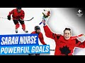 Sarah Nurse's powerful goals at Beijing 2022! 🏒