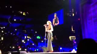 Selena Gomez Cries singing Love Will Remember in Boston MA