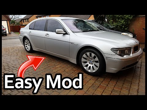 BMW 7 Series Interior LED Lighting Conversion