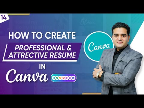 How to Create Resume in Canva App FREE | Step-By-Step Canva Resume Editing Tutorial #canva