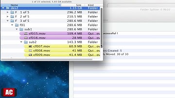 Batch Split Folders on Mac-structure intact (2/2)-The Big Mean Folder Machine