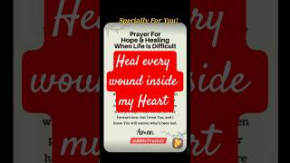 Heal My Heart ❤️ Lord, And Fill Me With Your Peace 🙏 #christianshorts #love #jesus #god