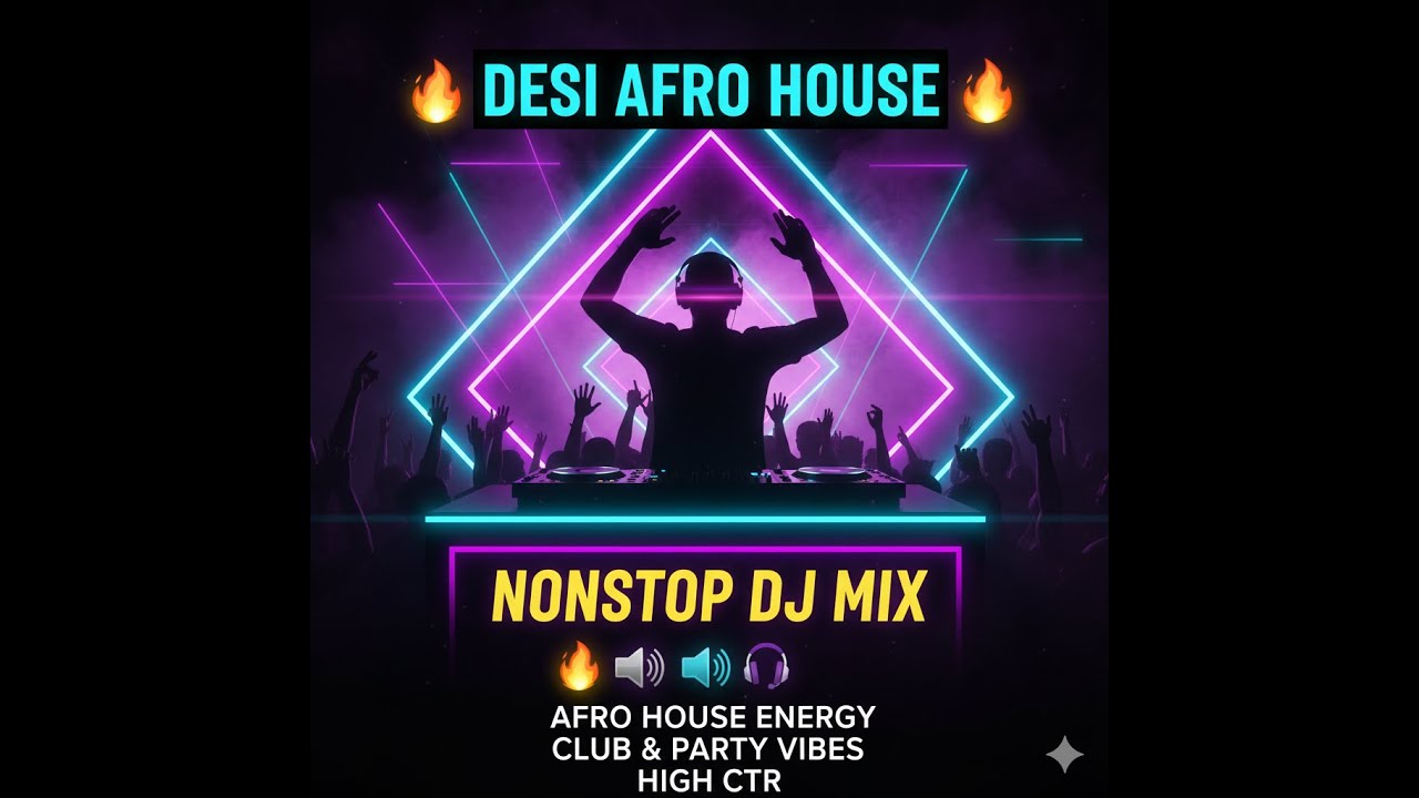 Desi Afro House Nonstop DJ Mix 🔥 | Club & Party Remix 2025 - YouTube