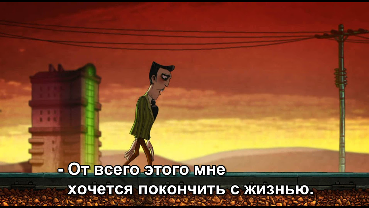 Магазинчик Самоубийств-Песня Лукреции и Мишимы(Rus Sub.)