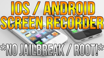 iOS/Android Screen Recorder! No Jailbreak/Root! iOS 7 Screen Recorder [iPhone, iPad, iPod & Android]