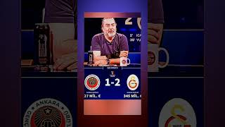 Emre Bol :Galatasaray Kötü Oynamasına Rağmen Kazandı 🔥 #galatasaray #gençlerbirliği #futbol