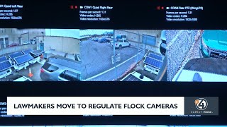 Lawmakers move to regulate flock cameras