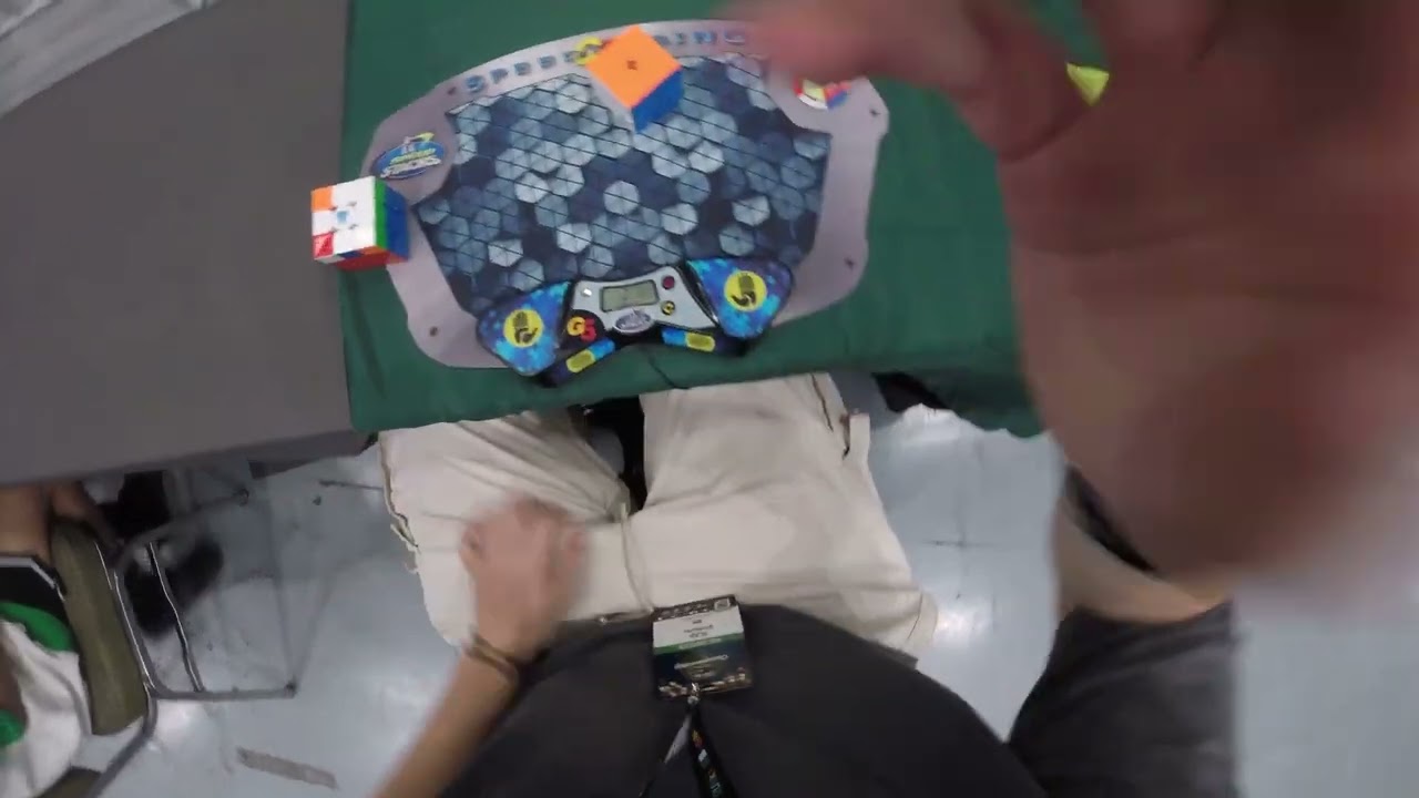 Getting the same scramble at  Worlds '25