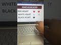 Heart emoji, MS Word symbols, Word Shortcuts, Keyboard Symbols, Heart symbols