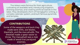 Aztec Civilization Contributions