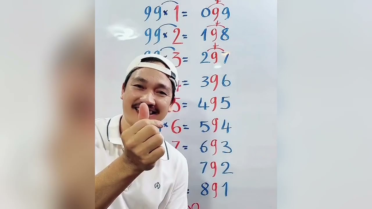 Hack full  multiplication table 99 & 999🤪