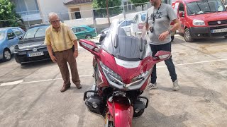 commuting the HONDA Gold Wing 1800cc in daily basis