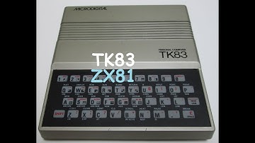 004 CARREGANDO UM JOGO NO ANTIGO COMPUTADOR TK83 (MICRODIGITAL/1983 - COMPATIVEL COM ZX80)