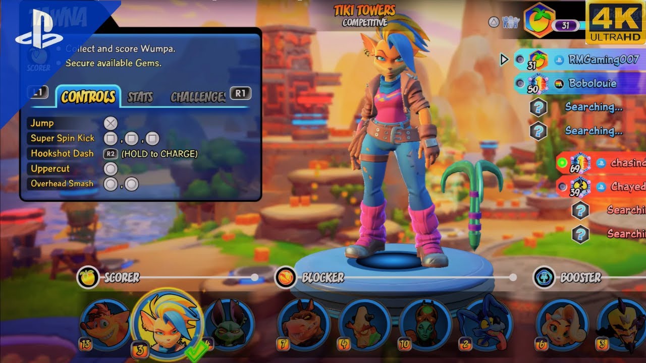 Tawna Bandicoot Gameplay | Crash Team Rumble 【PS5 / 4K 60FPS】 - YouTube