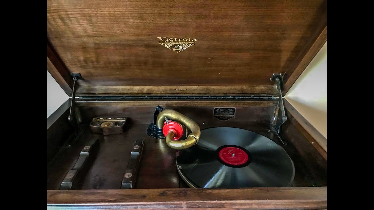 Victor Victrola VV8-12 Taking Machine from 1927 - YouTube