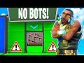 NO BOTS ALLOWED DEATHRUN!!   (Fortnite Creative Mode)