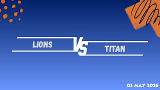 SPBL S1 2026 - U14BD4 LIONS vs TITAN (03 May 2026) - 4th Qtr