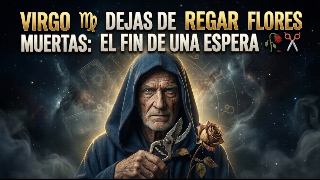 VIRGO ♍ DEJAS DE REGAR FLORES MUERTAS: EL FIN DE UNA ESPERA 🥀✂️