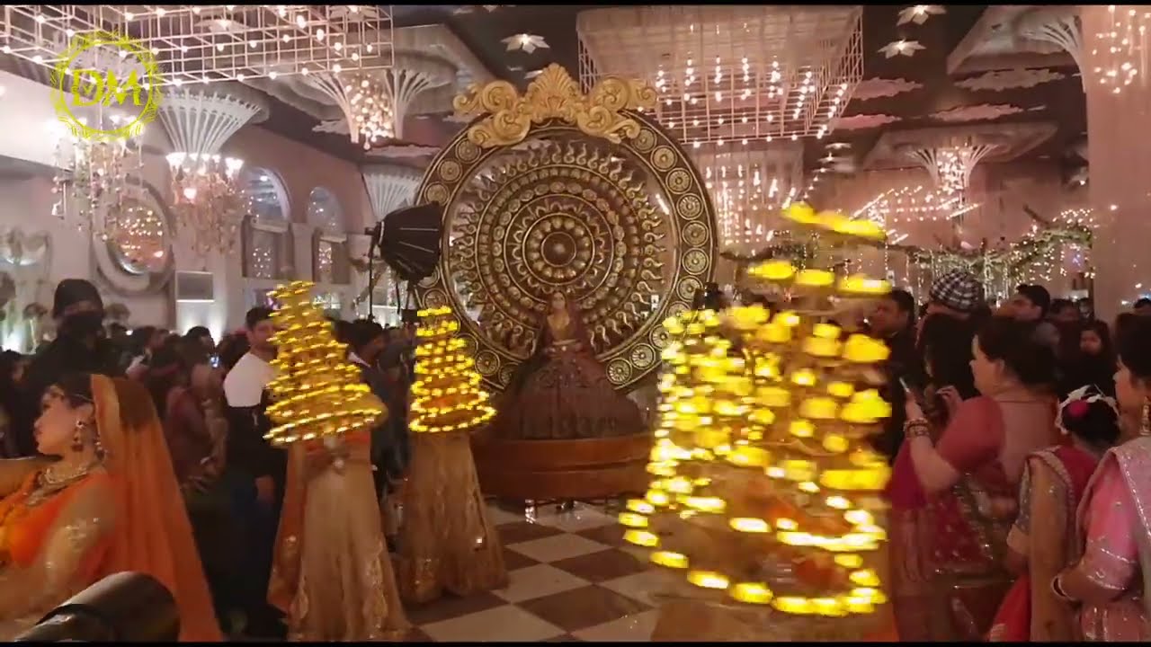 Bride Entry at Ritz Fnp || DM EVENTS 9873333253, 9599903253