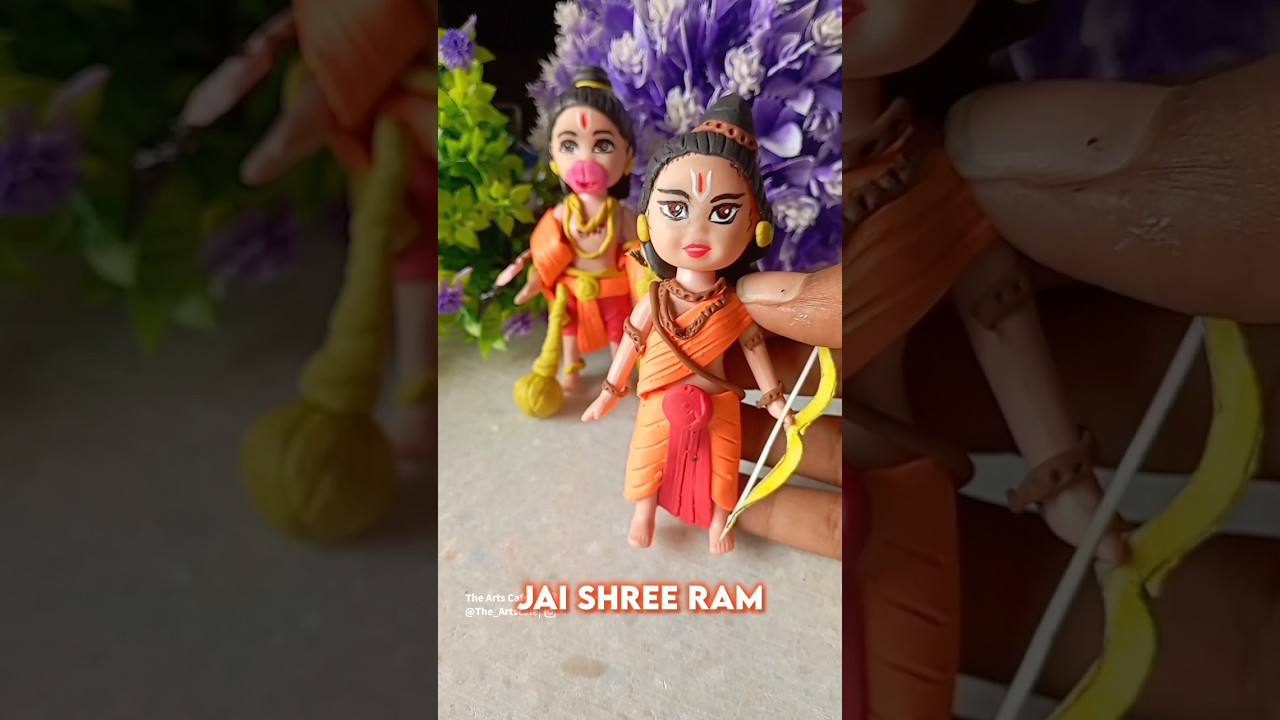 Shree Ram ji doll makeover😍🧡|| Jai shree Ram 