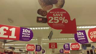 The special X10 area in the middle of Sainsbury s with a crossed out X30 as well